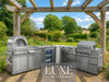 Luxe Outdoor Premium 6-Piece Garden Kitchen – Back in Stock and Selling Fast!