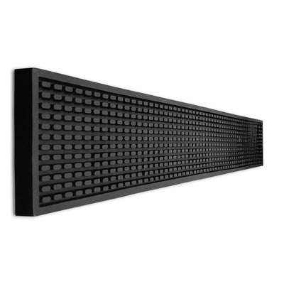 Black Bar Mat Runner - 600x90x12.7mm