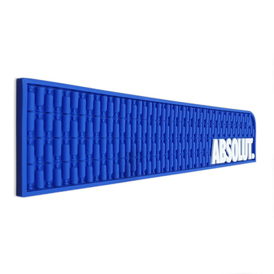 Absolut Rubber Wetstop Bar Drip Mat Runner 600mm x 120mm x 9mm (W x H x D)