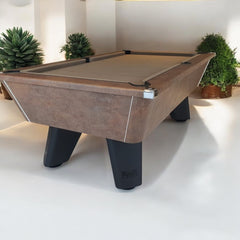 Cry Wolf Slate Bed Outdoor Pool Table – Italian Bronze