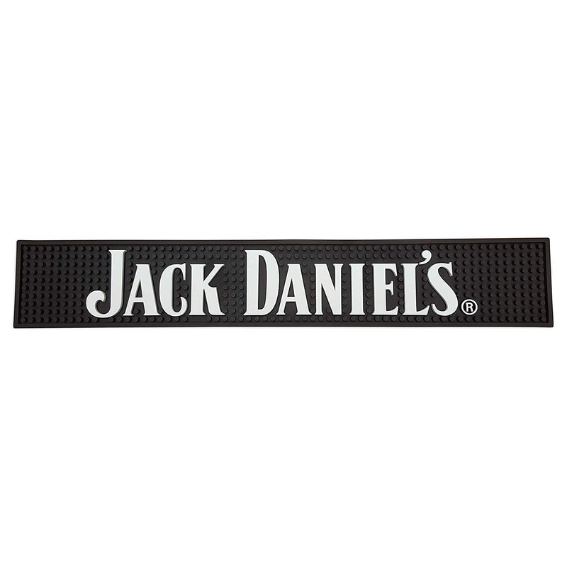 Jack Daniel's Whiskey Rubber Wetstop Bar Drip Mat Runner 590mm x 100mm x 10mm (W x H x D)