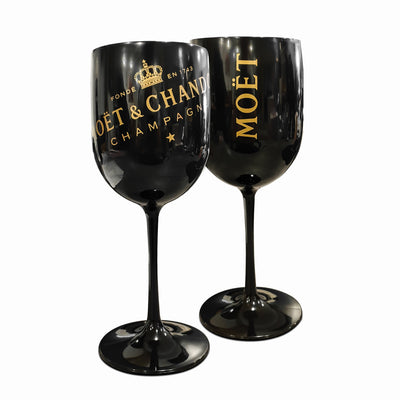 Moet & Chandon Black Ice Imperial Acrylic Glass - Set of 2