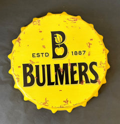 Bulmers Cider Vintage Metal Bottle Top - 30cm