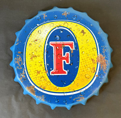 Fosters Metal Bottle Top - 30cm