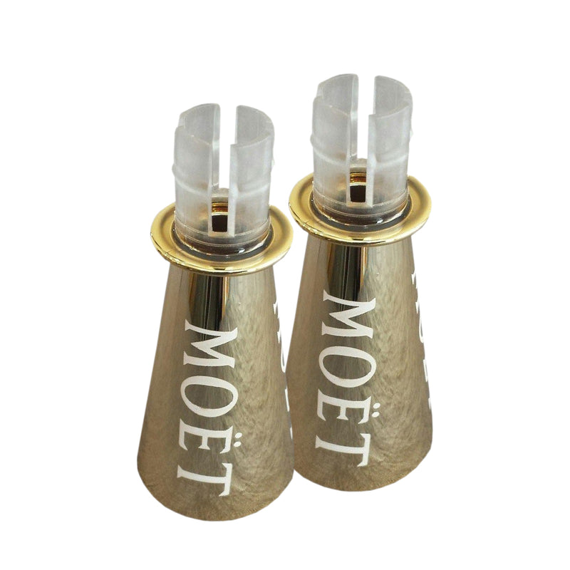Moet & Chandon Mini Gold Champagne Sippers - Set of 2