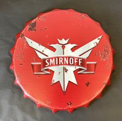 Smirnoff Metal Bottle Top - 30cm