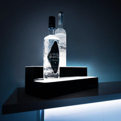 LED RGB Bottle Display Stands for Home Pubs, Bars and Man Caves