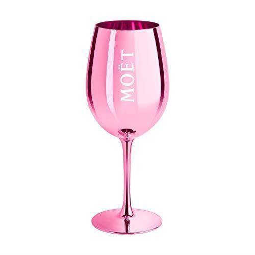 Moet & Chandon Limited Edition Ibiza Imperial Pure Glass Champagne Glass Pink - Single Glass - Luxe Outdoor
