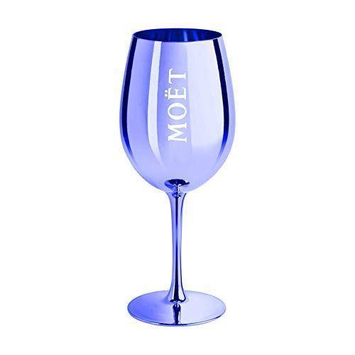 Moet & Chandon Limited Edition Ibiza Imperial Pure Glass Champagne Glass Blue - Single Glass - Luxe Outdoor