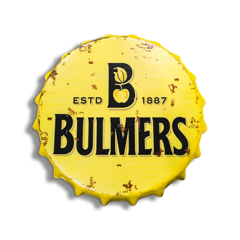 Bulmers Cider Vintage Metal Bottle Top - 30cm - Luxe Outdoor